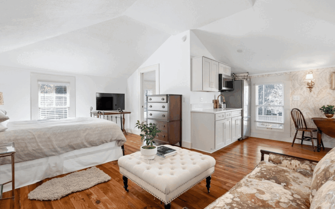 We turned a garage that was falling apart into a beautiful ready-to-rent guest suite!