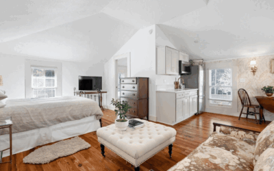 We turned a garage that was falling apart into a beautiful ready-to-rent guest suite!